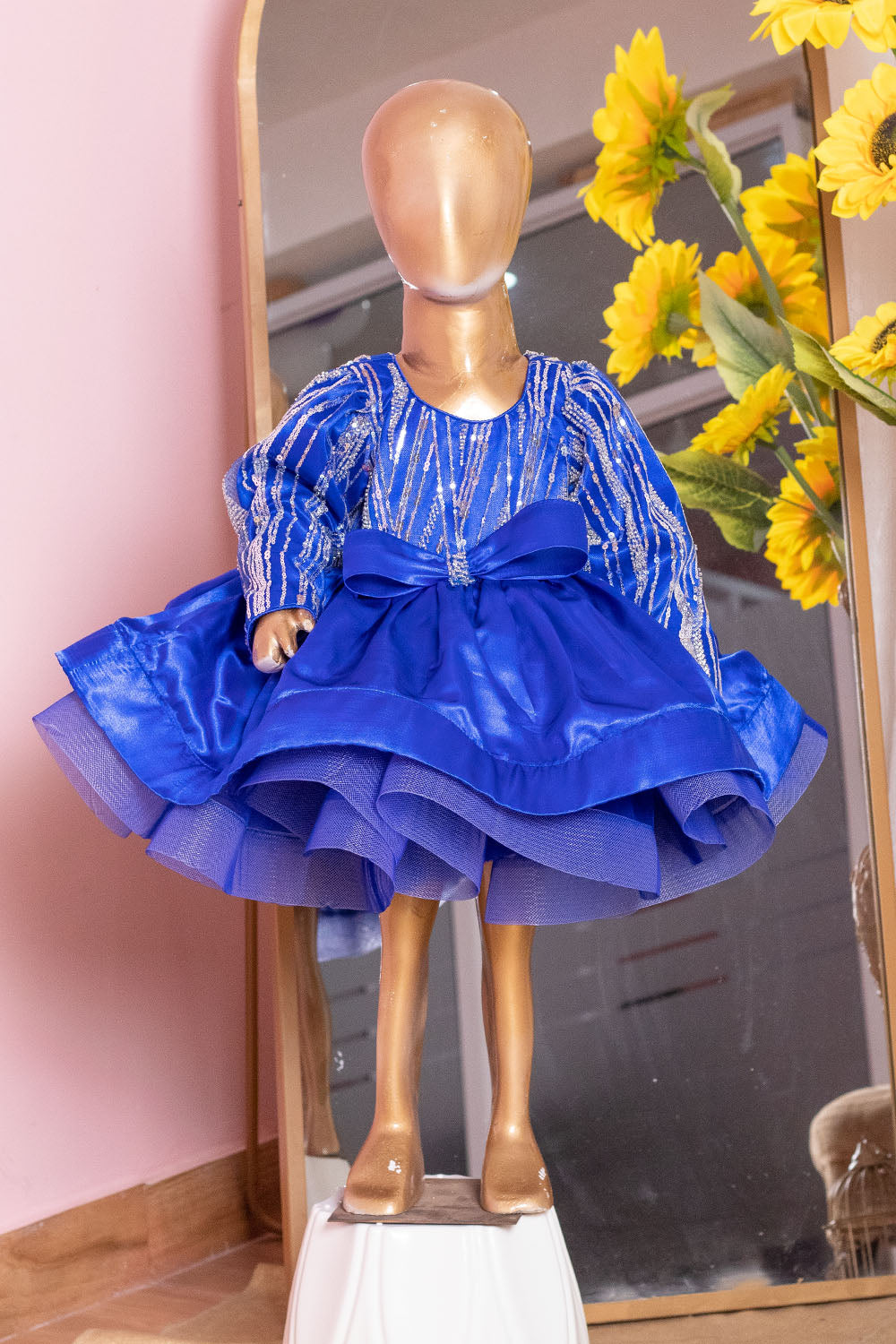 Royal Blue Fairy Theme Dress
