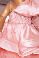 Peach Blossom Princess Trail Dress