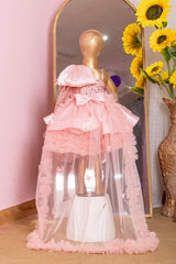 Peach Blossom Princess Trail Dress