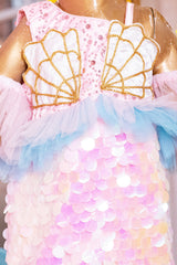 Pink and Blue Mermaid Dress