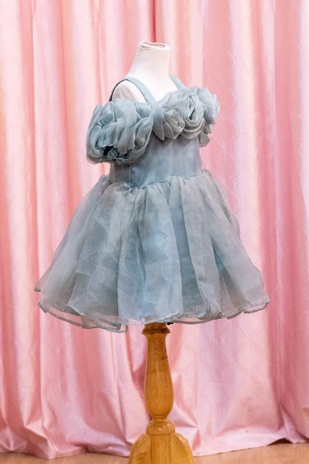Ethereal Rose Tulle Frock