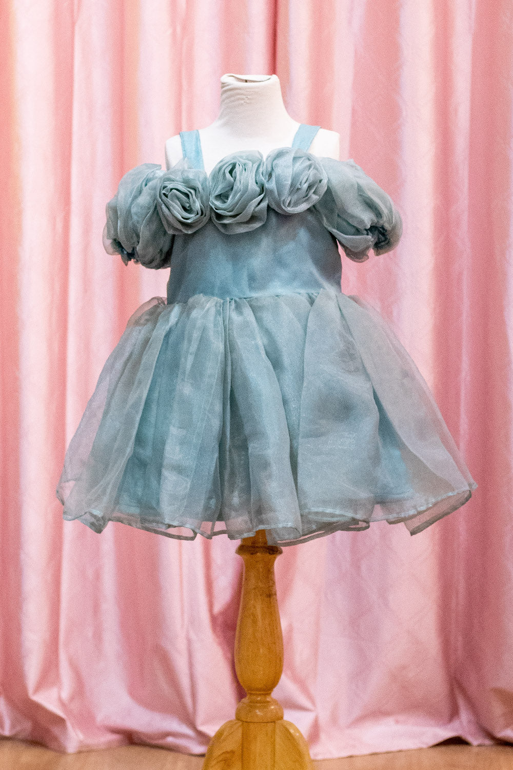 Ethereal Rose Tulle Frock
