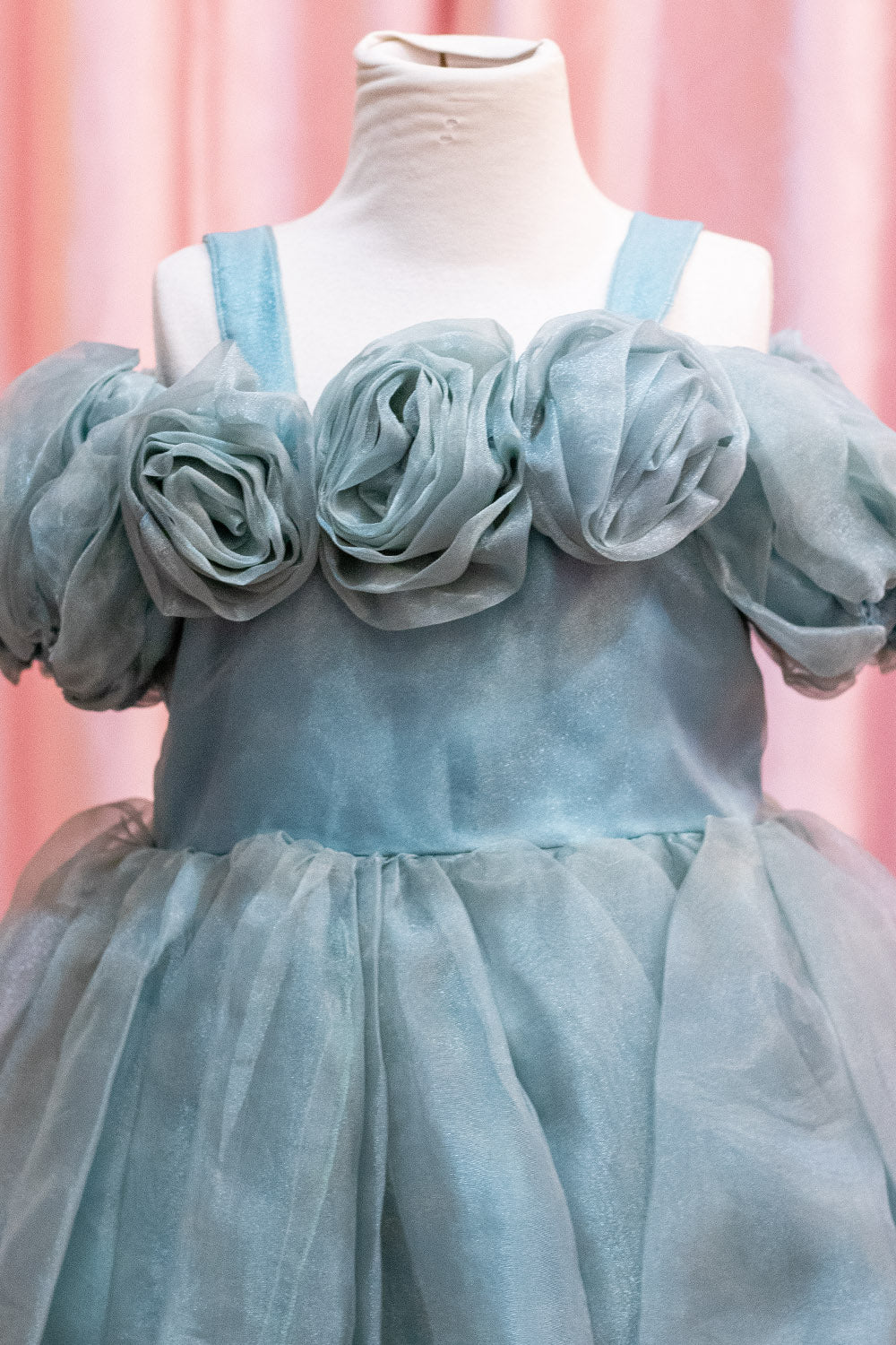 Ethereal Rose Tulle Frock