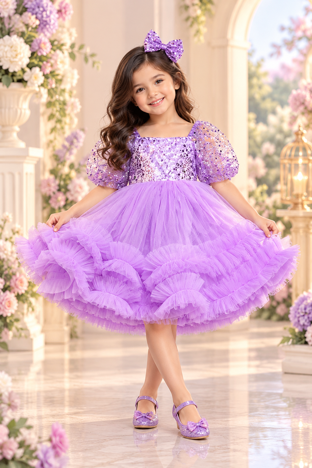 Lavender Princess Dress