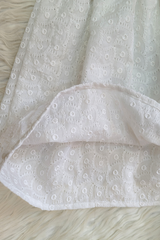 White Chikankari kurta and Pant set