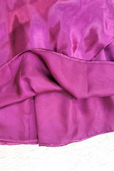 Wine Satin Indo Western Lehenga