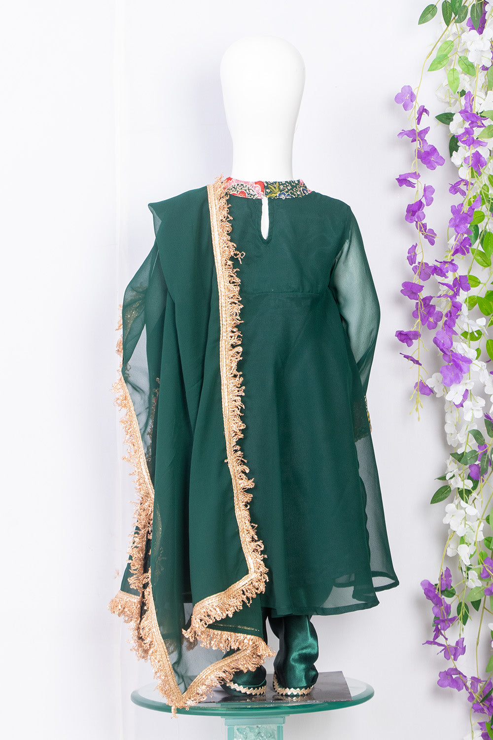 Bottle Green Kids Suit