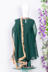 Bottle Green Kids Suit