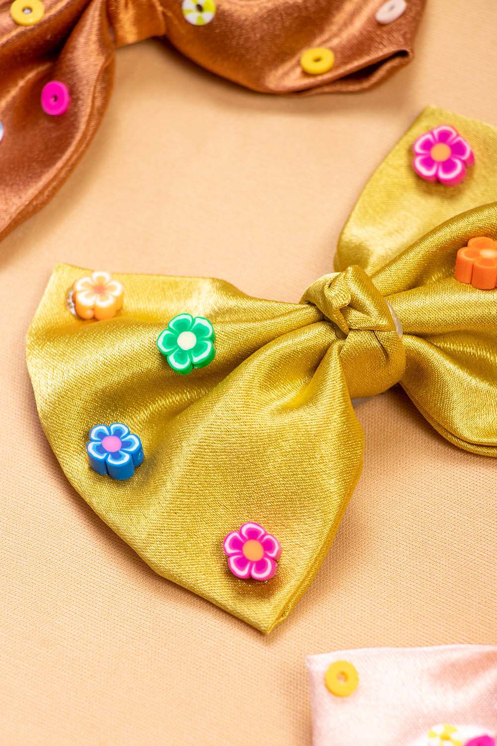 3 Piece Of Bow Hair Clips