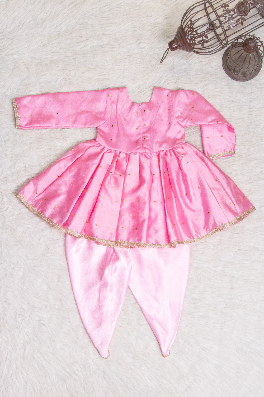 Baby Pink Patiala Suit