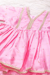 Baby Pink Patiala Suit