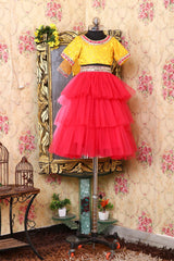 Haldi Special Top Skirt