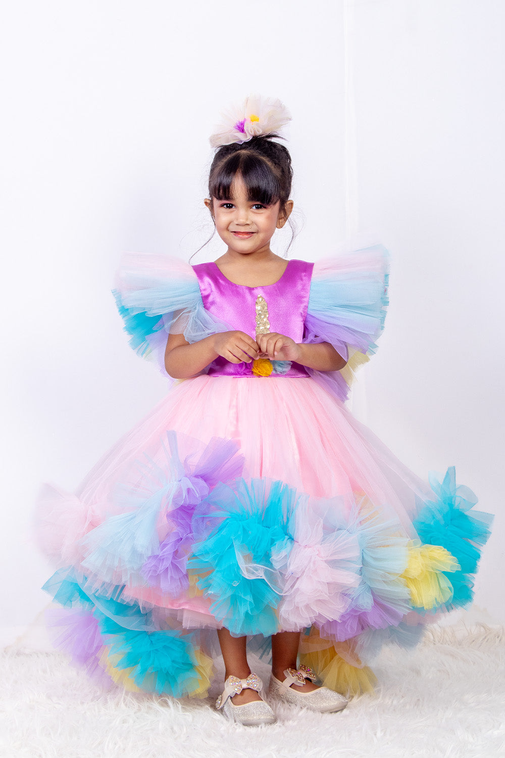 Unicorn Patch Work Mom and Daughter Dresses