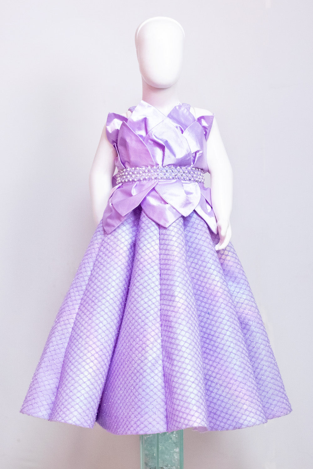 Lavender Luxe Pearl Gown Combo