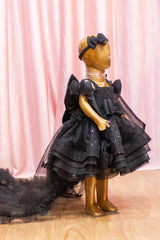 Off Shoulder Black Dress