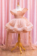Blush Sequin Princess Frock