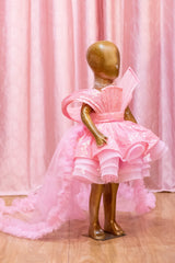 Blush Pink Sequin Princess Frock