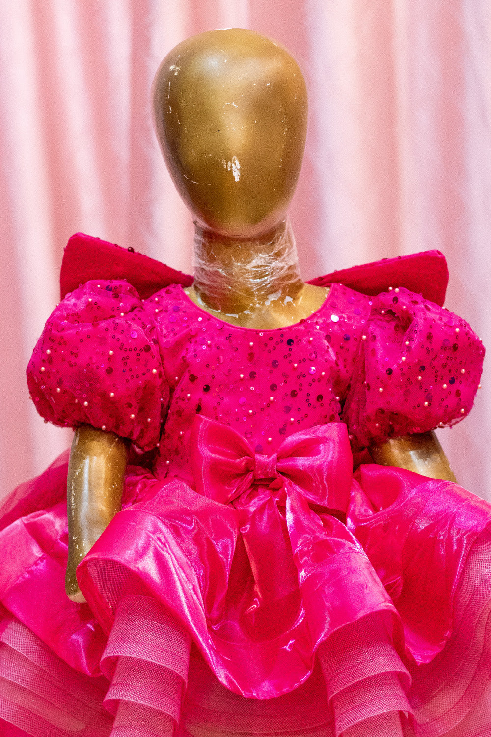 Hot Pink Angelic Trail Frock