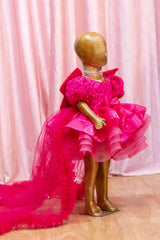 Hot Pink Angelic Trail Frock