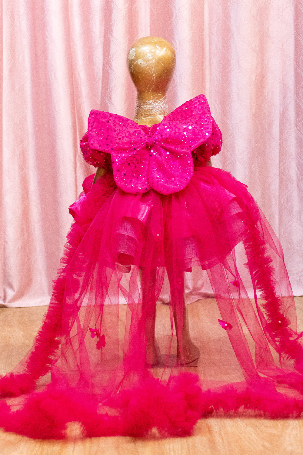 Hot Pink Angelic Trail Frock