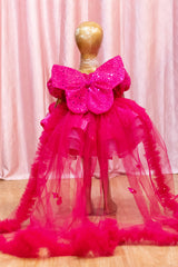 Hot Pink Angelic Trail Frock