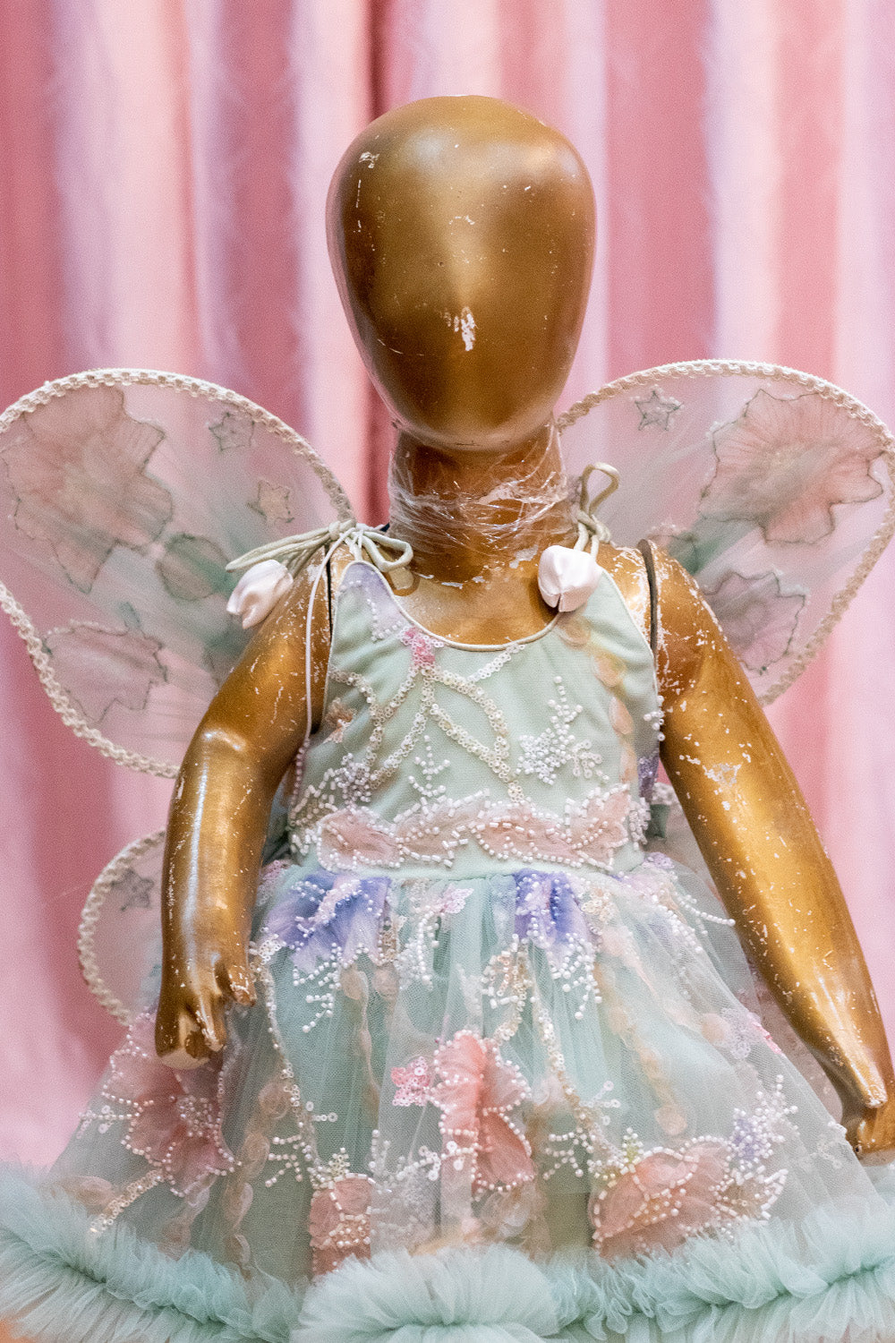Hand Embroidered Fairy Net Dress