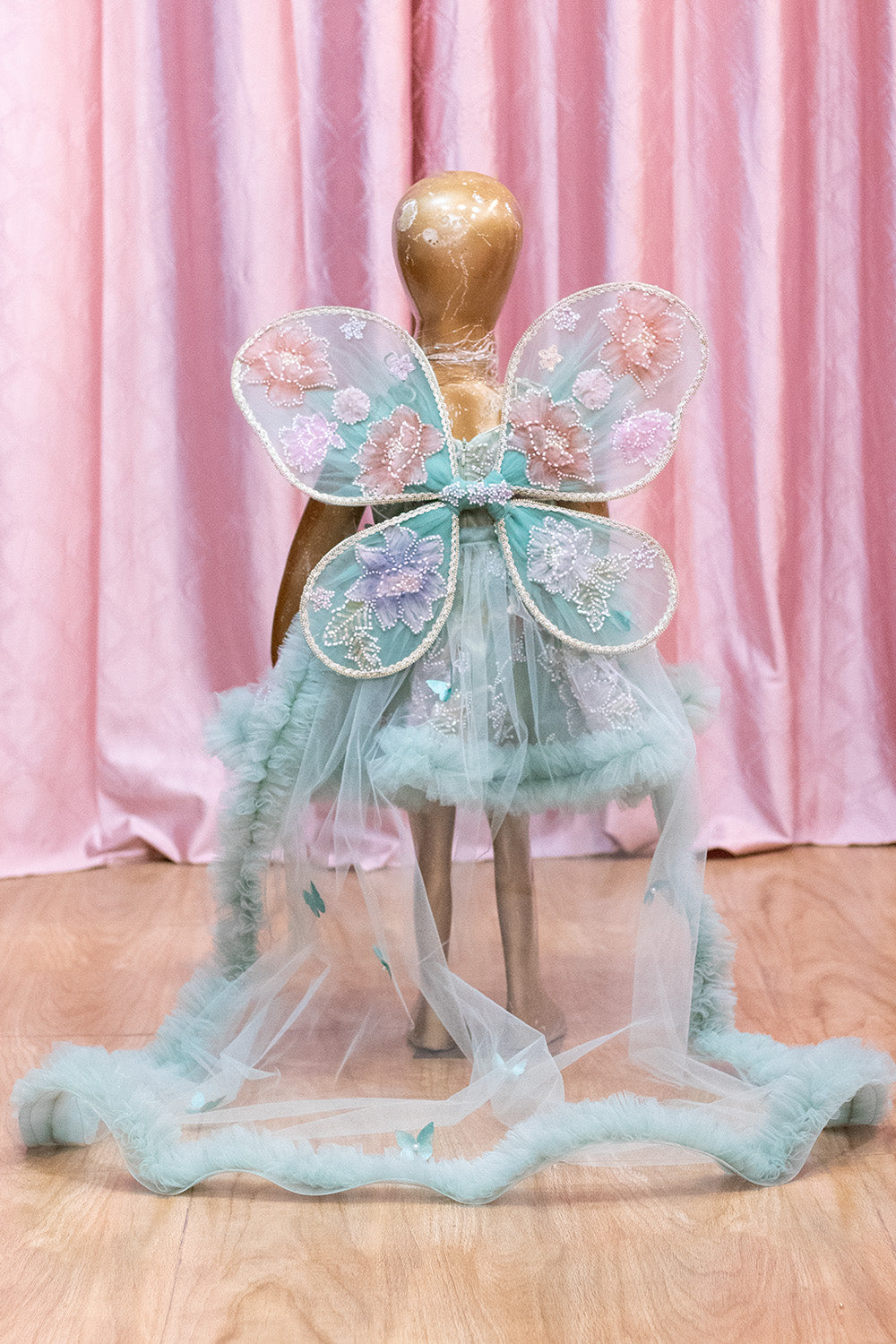 Hand Embroidered Fairy Net Dress