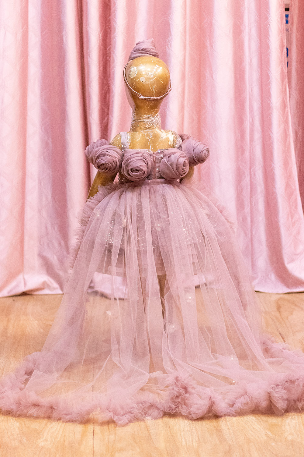 Rose Neck Dress