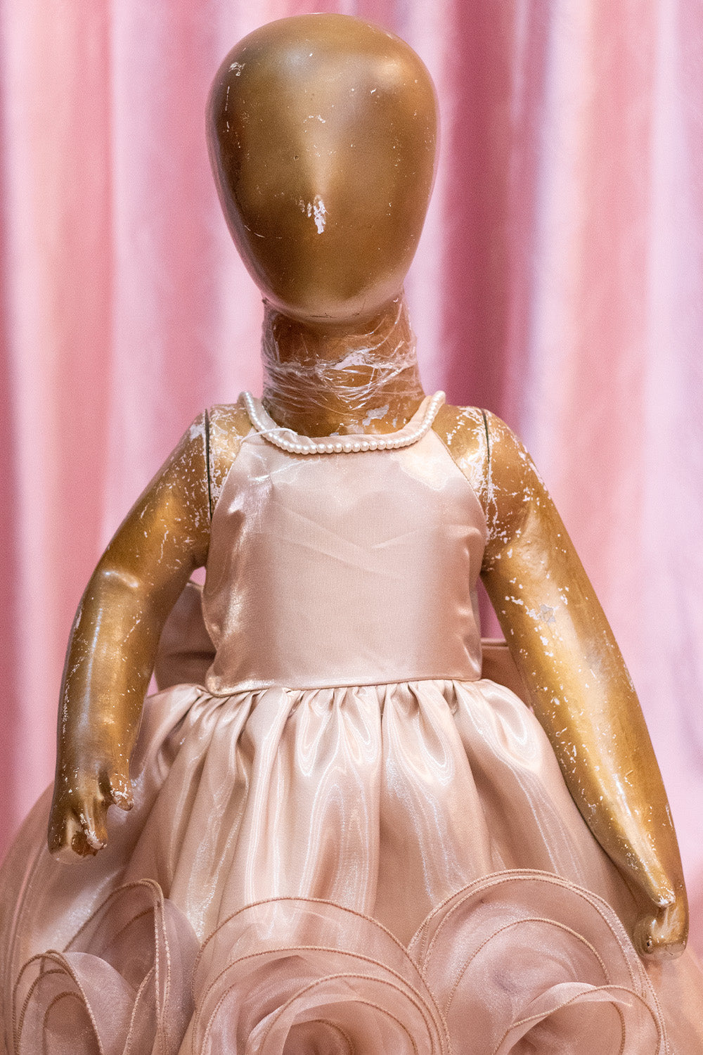 Golden Flower Dress