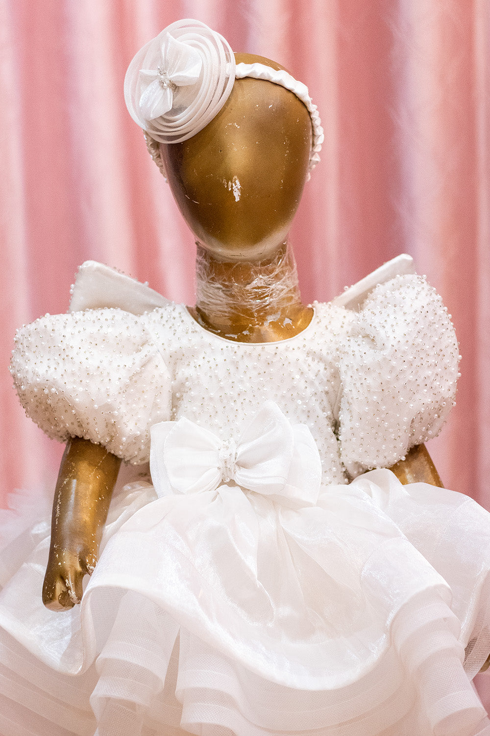 White Angelic Trail Frock