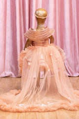 Golden Sequins Wired Dress