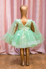 Fairy Tale Mint Green Net Frock