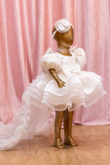 White Angelic Trail Frock