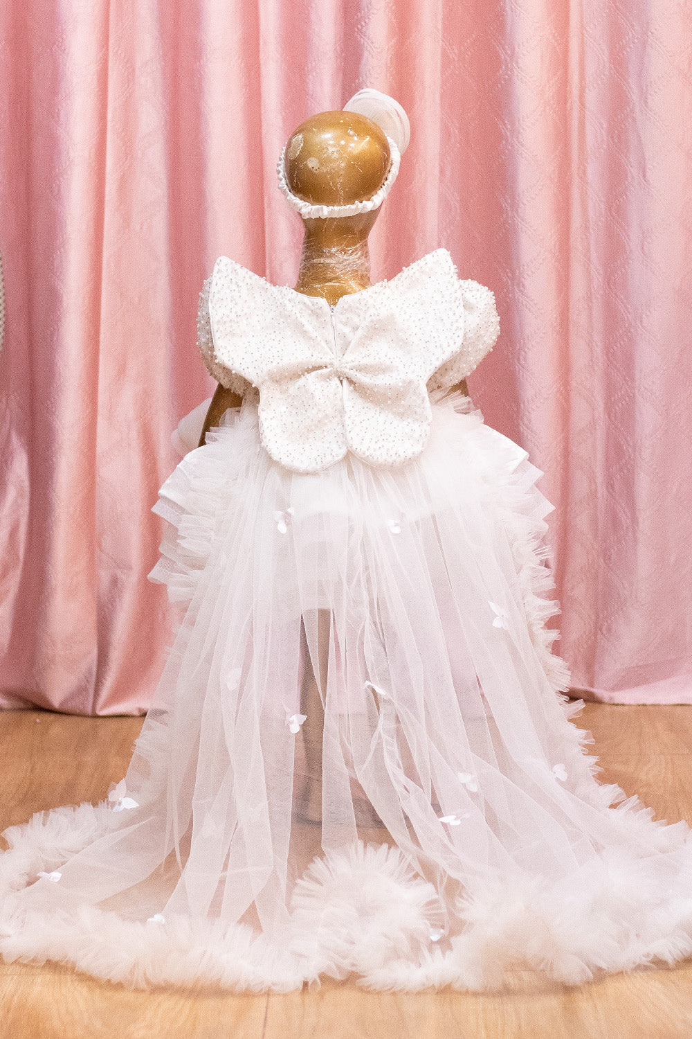 White Angelic Trail Frock