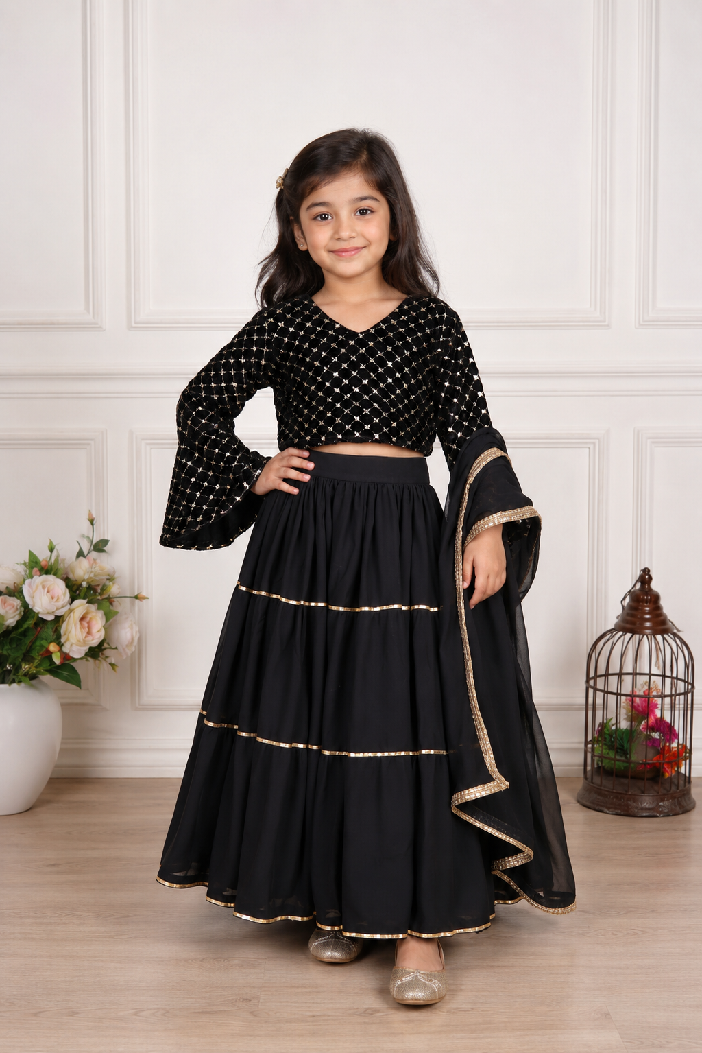 Black Velvet Lahenga