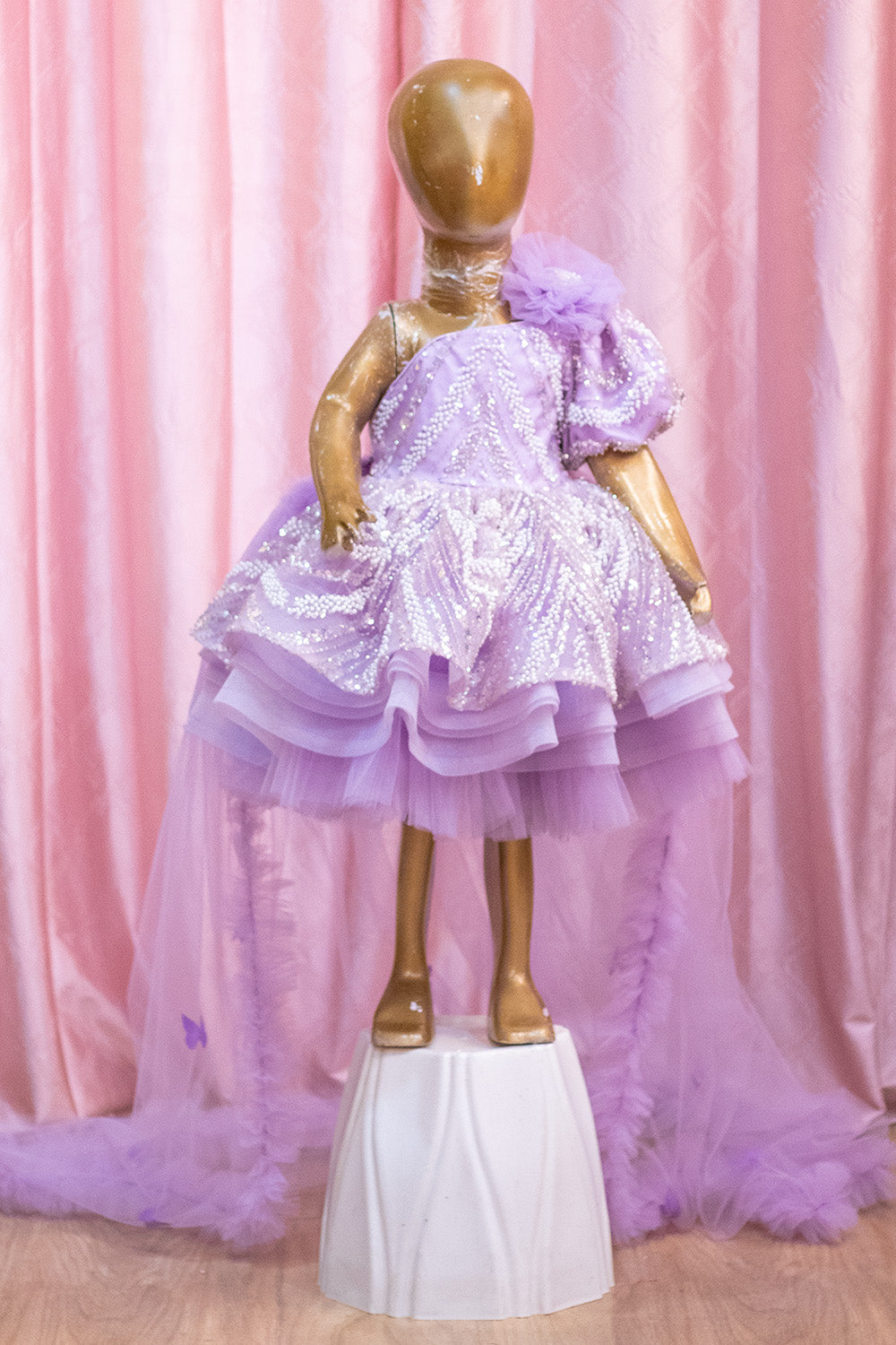Hand Embroidered Birthday Dress